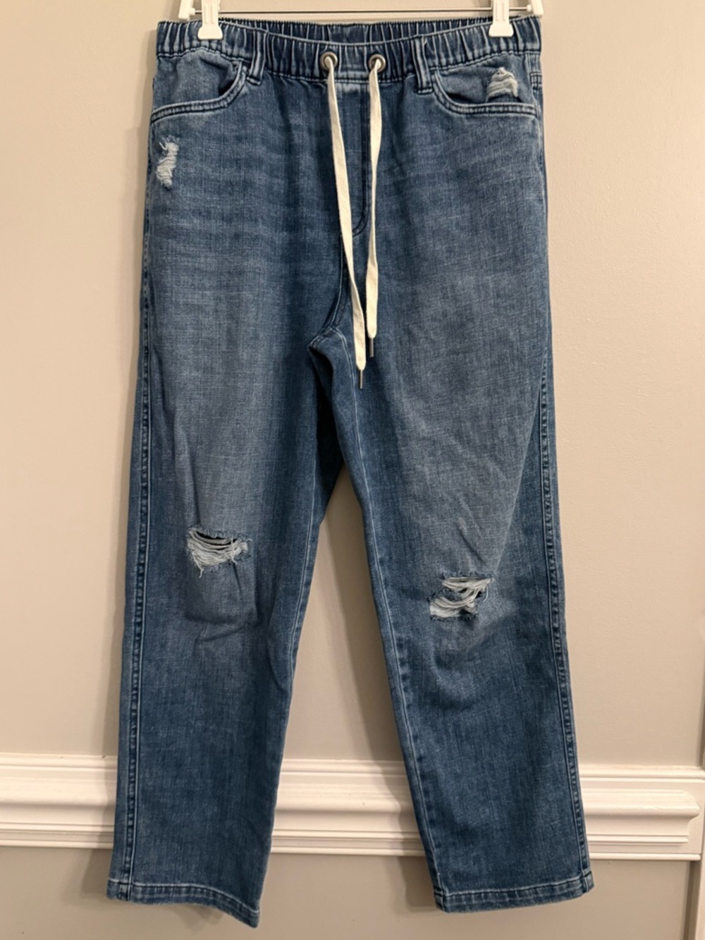 Aerie relaxed pull on drawstring pant, medium, vguc